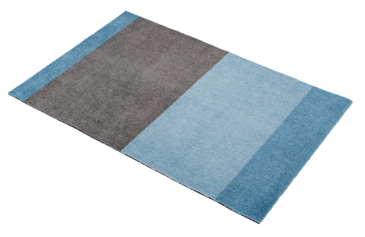 Stripes by tica. horizontal. ドアマット, Blue-steel grey. 60x90 cm tica copenhagen