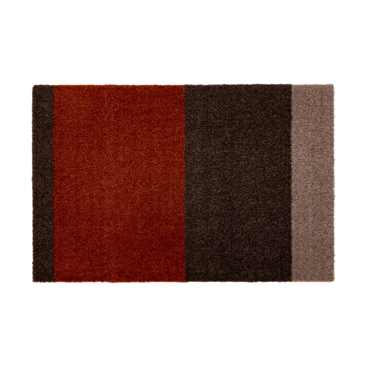 Stripes by tica. horizontal. ドアマット - Brown-terracotta. 40x60 cm - Tica copenhagen
