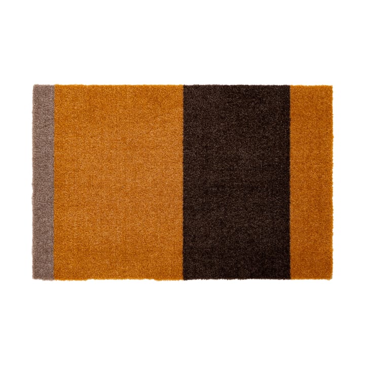 Stripes by tica. horizontal. ドアマット - Dijon-brown-sand. 40x60 cm - Tica copenhagen