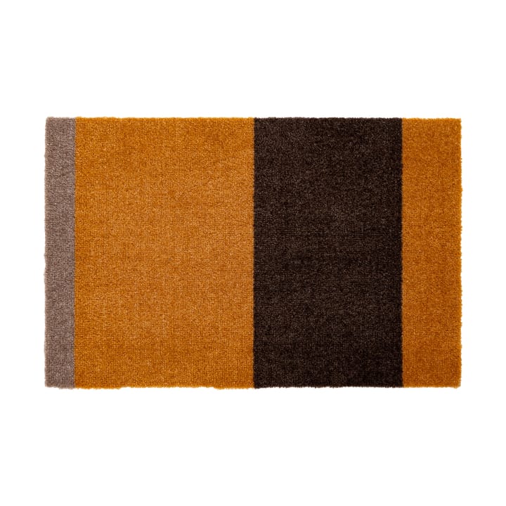 Stripes by tica. horizontal. ドアマット - Dijon-brown-sand. 40x60 cm - Tica copenhagen