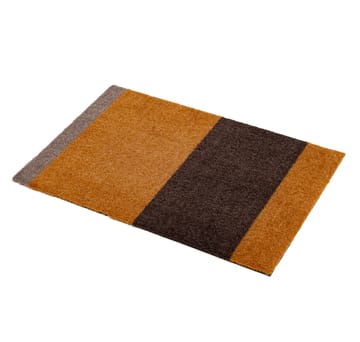 Stripes by tica. horizontal. ドアマット - Dijon-brown-sand. 40x60 cm - tica copenhagen