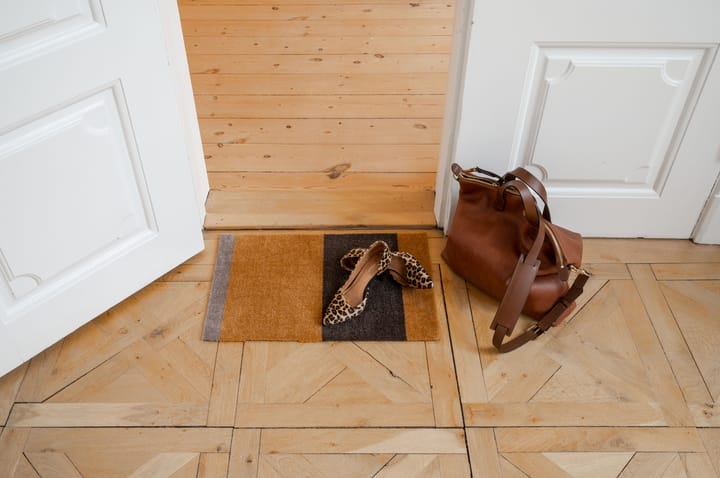 Stripes by tica. horizontal. ドアマット, Dijon-brown-sand. 40x60 cm tica copenhagen