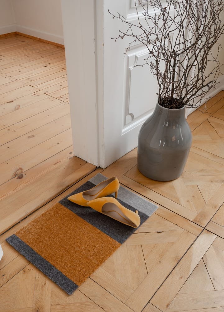 Stripes by tica. horizontal. ドアマット, Dijon-brown-sand. 40x60 cm tica copenhagen