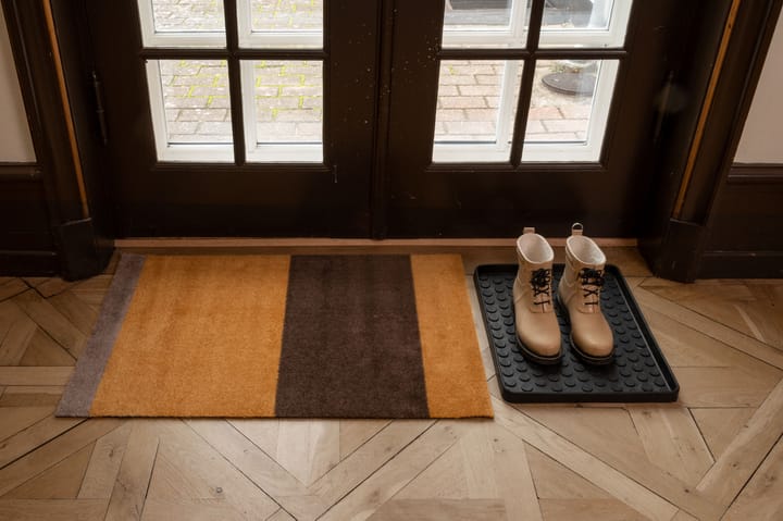 Stripes by tica. horizontal. ドアマット, Dijon-brown-sand. 60x90 cm tica copenhagen