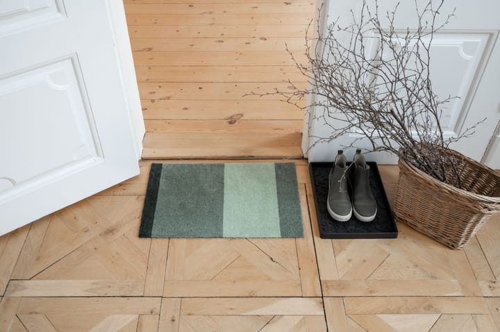 Stripes by tica. horizontal. ドアマット, Green. 40x60 cm tica copenhagen