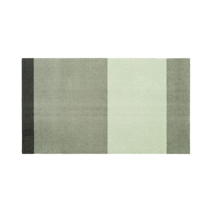 Stripes by tica. horizontal. ホールウェイラグ - Green. 67x120 cm - Tica copenhagen