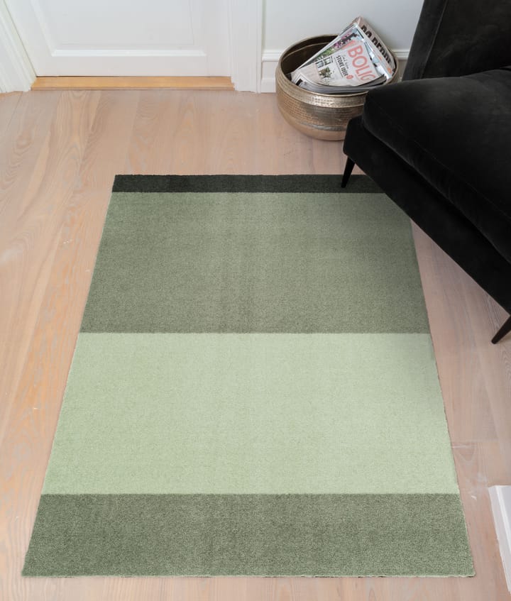Stripes by tica. horizontal. ホールウェイラグ, Green. 67x120 cm tica copenhagen