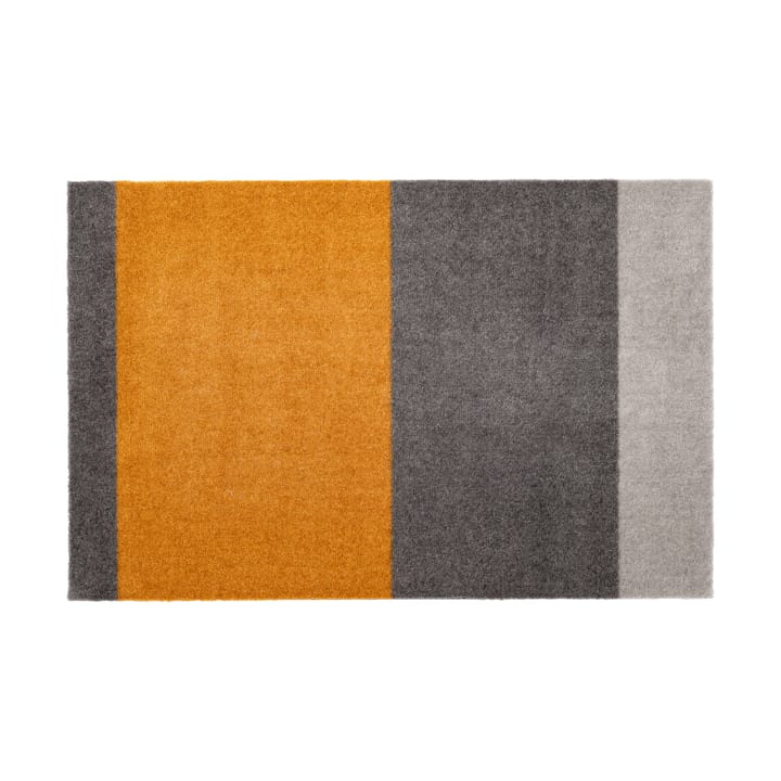 Stripes by tica. horizontal. ドアマット - Grey-grey-dijon. 60x90 cm - Tica copenhagen