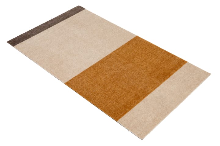 Stripes by tica. horizontal. ホールウェイラグ, Ivory-dijon-brown. 67x120 cm tica copenhagen