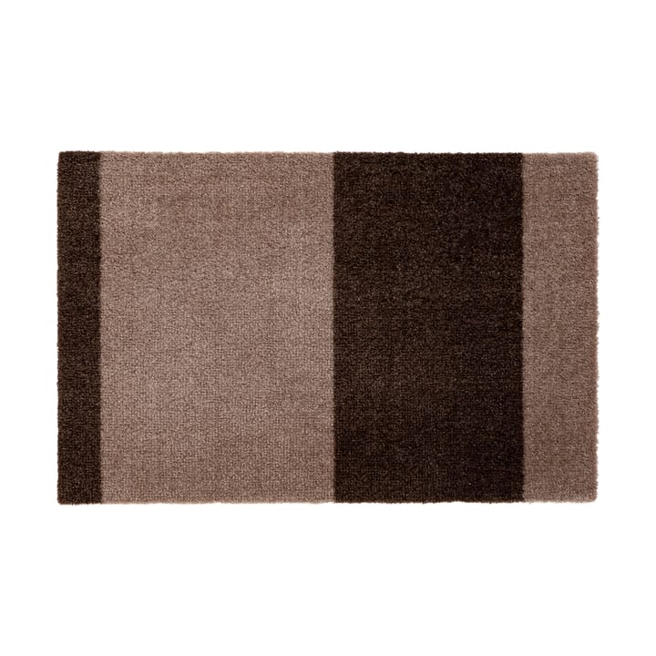 Stripes by tica. horizontal. ドアマット - Sand-brown. 40x60 cm - Tica copenhagen