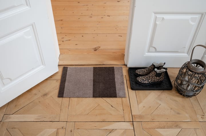 Stripes by tica. horizontal. ドアマット, Sand-brown. 40x60 cm tica copenhagen