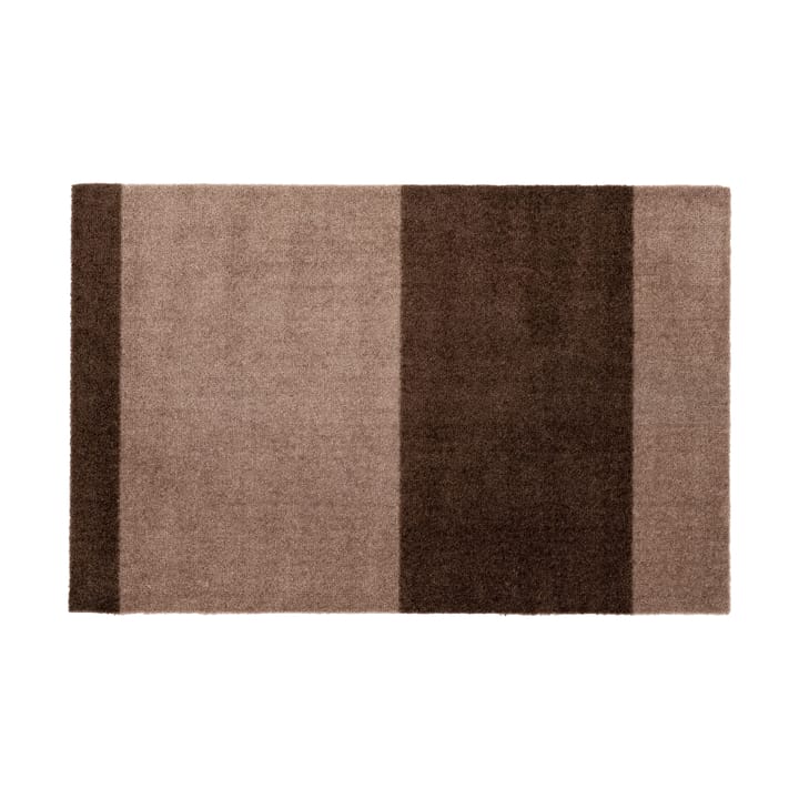 Stripes by tica. horizontal. ドアマット - Sand-brown. 60x90 cm - tica copenhagen