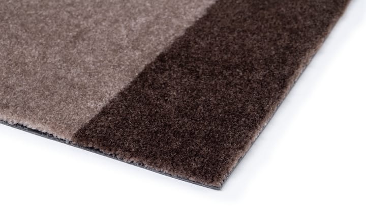 Stripes by tica. horizontal. ホールウェイラグ, Sand-brown. 67x120 cm tica copenhagen