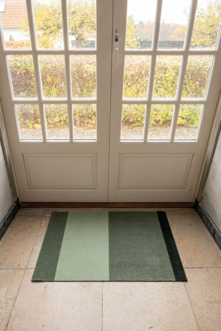Stripes ホリゾンタルドアマット, Green. 60x90 cm tica copenhagen