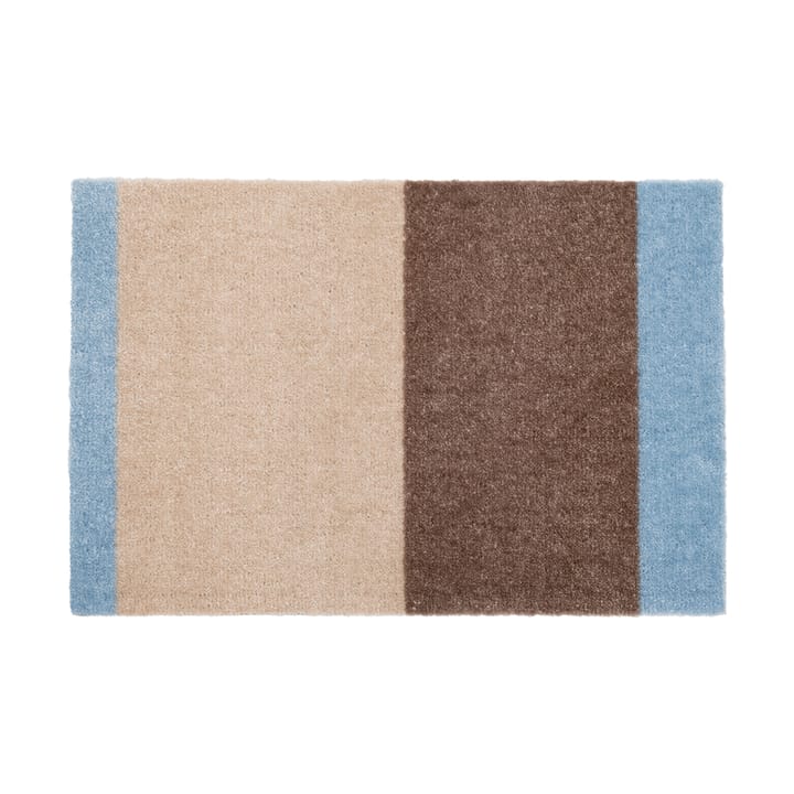 Stripes ホリゾンタルドアマット - Ivory-sand-blue, 40x60 cm - Tica copenhagen