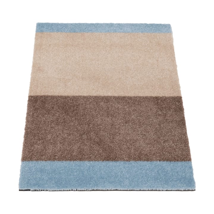Stripes ホリゾンタルドアマット, Ivory-sand-blue, 40x60 cm tica copenhagen