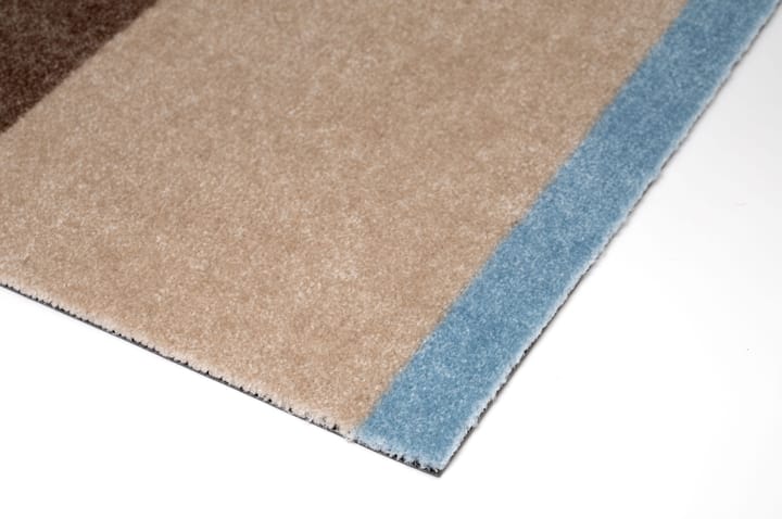 Stripes ホリゾンタルドアマット, Ivory-sand-blue, 40x60 cm tica copenhagen