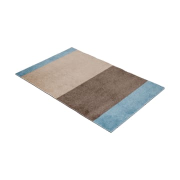 Stripes ホリゾンタルドアマット - Ivory-sand-blue, 60x90 cm - tica copenhagen