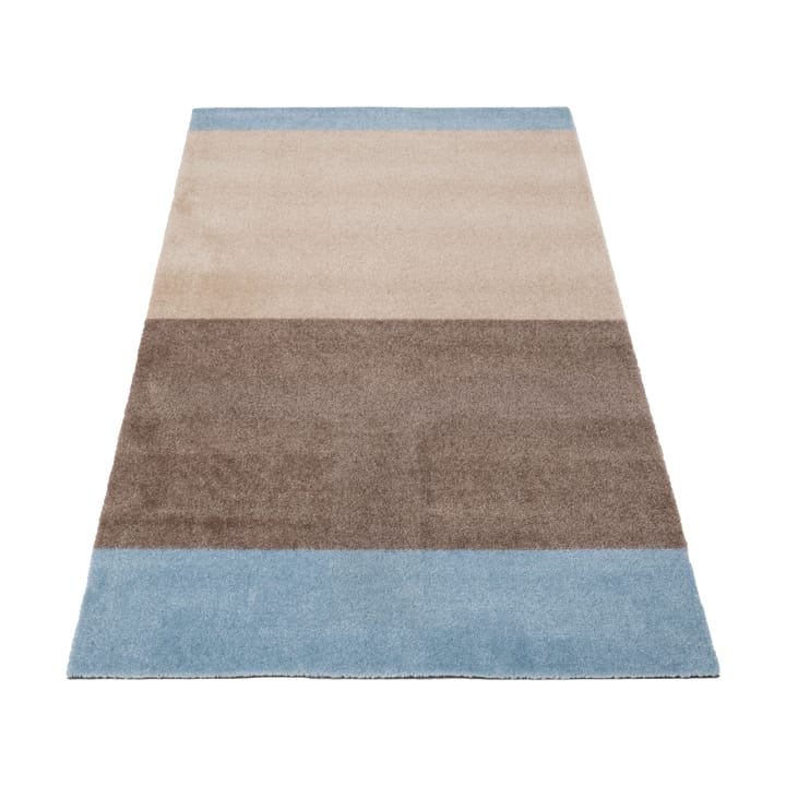 Stripes ホリゾンタルホールウェイラグ - Ivory-sand-blue, 67x120 cm - Tica copenhagen