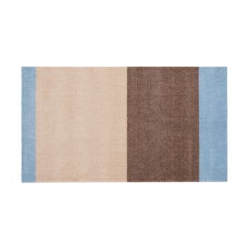 Stripes ホリゾンタルホールウェイラグ - Ivory-sand-blue, 67x120 cm - tica copenhagen
