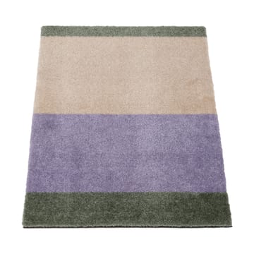 Stripes ホリゾンタルドアマット - Lilac-ivory-green, 40x60 cm - tica copenhagen