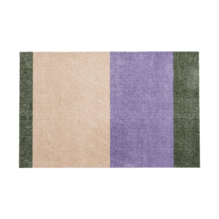 Stripes ホリゾンタルドアマット - Lilac-ivory-green, 60x90 cm - Tica copenhagen