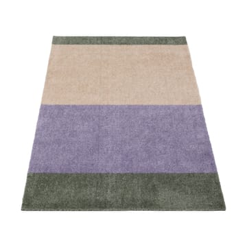 Stripes ホリゾンタルドアマット - Lilac-ivory-green, 60x90 cm - tica copenhagen