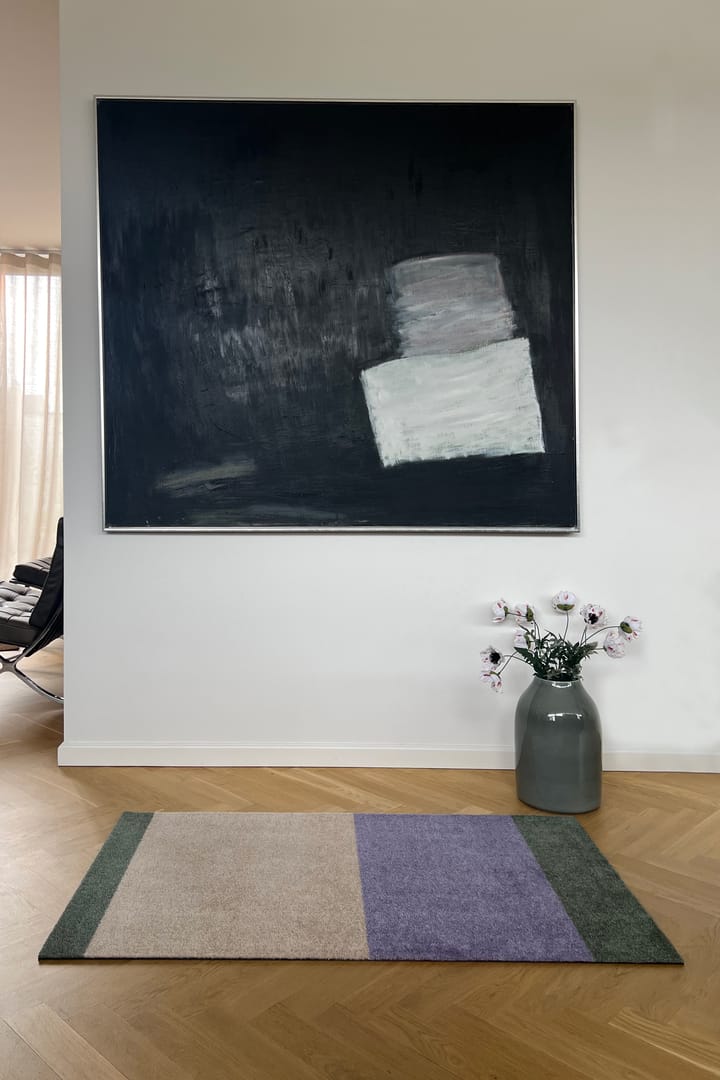 Stripes ホリゾンタルホールウェイラグ, Lilac-ivory-green, 67x120 cm tica copenhagen