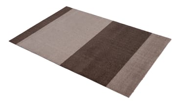 Stripes ホリゾンタルホールウェイラグ - Sand-brown. 90x130 cm - tica copenhagen