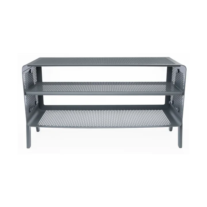Tica Rack Floor large シェルフ - Steelgrey - tica copenhagen