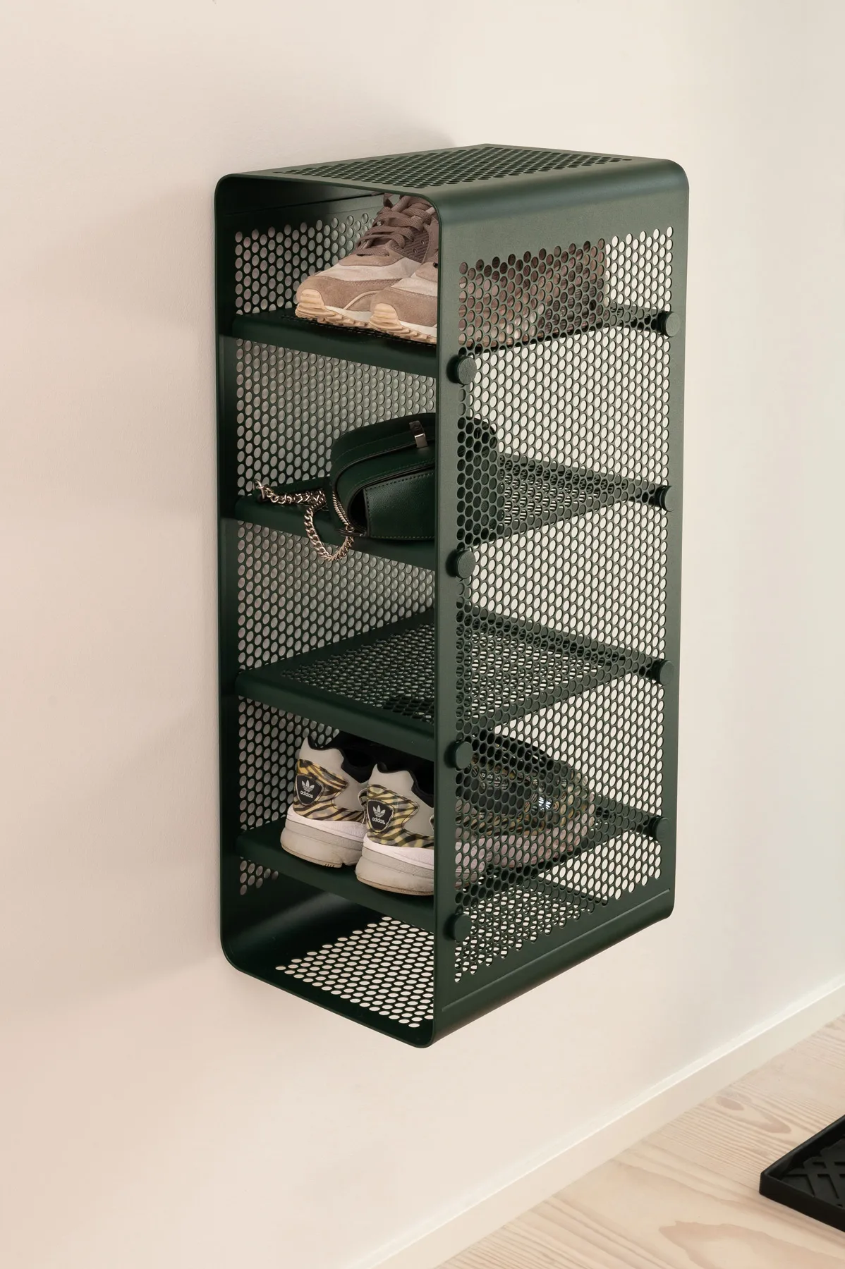 Tica Rack Wall ウォールシェルフ, Dark green tica copenhagen