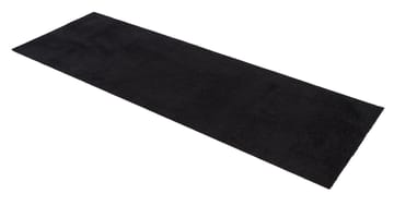 Unicolor ホールウェイラグ - Black. 90x200 cm - tica copenhagen
