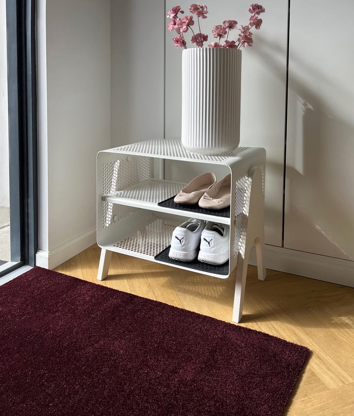 Unicolor ドアマット, Bordeaux, 60x90 cm tica copenhagen
