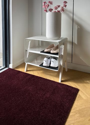 Unicolor ホールウェイラグ - Bordeaux, 67x120 cm - tica copenhagen