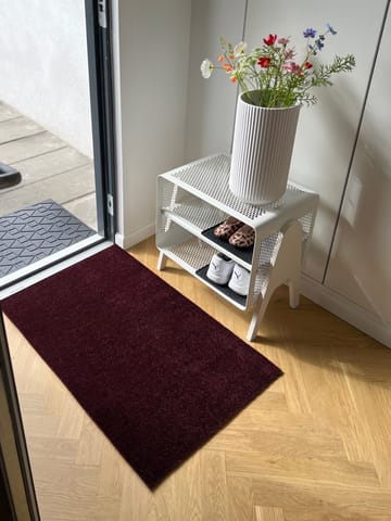 Unicolor ホールウェイラグ - Bordeaux, 67x120 cm - tica copenhagen