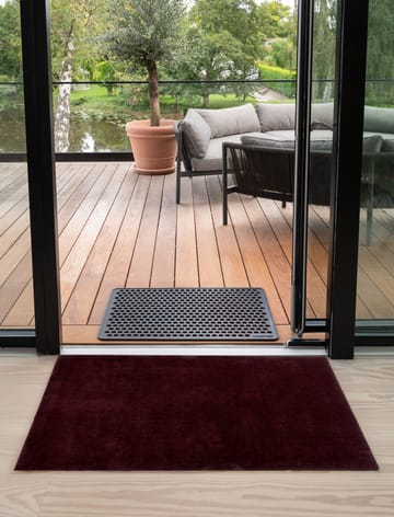 Unicolor ホールウェイラグ - Bordeaux, 90x130 cm - tica copenhagen
