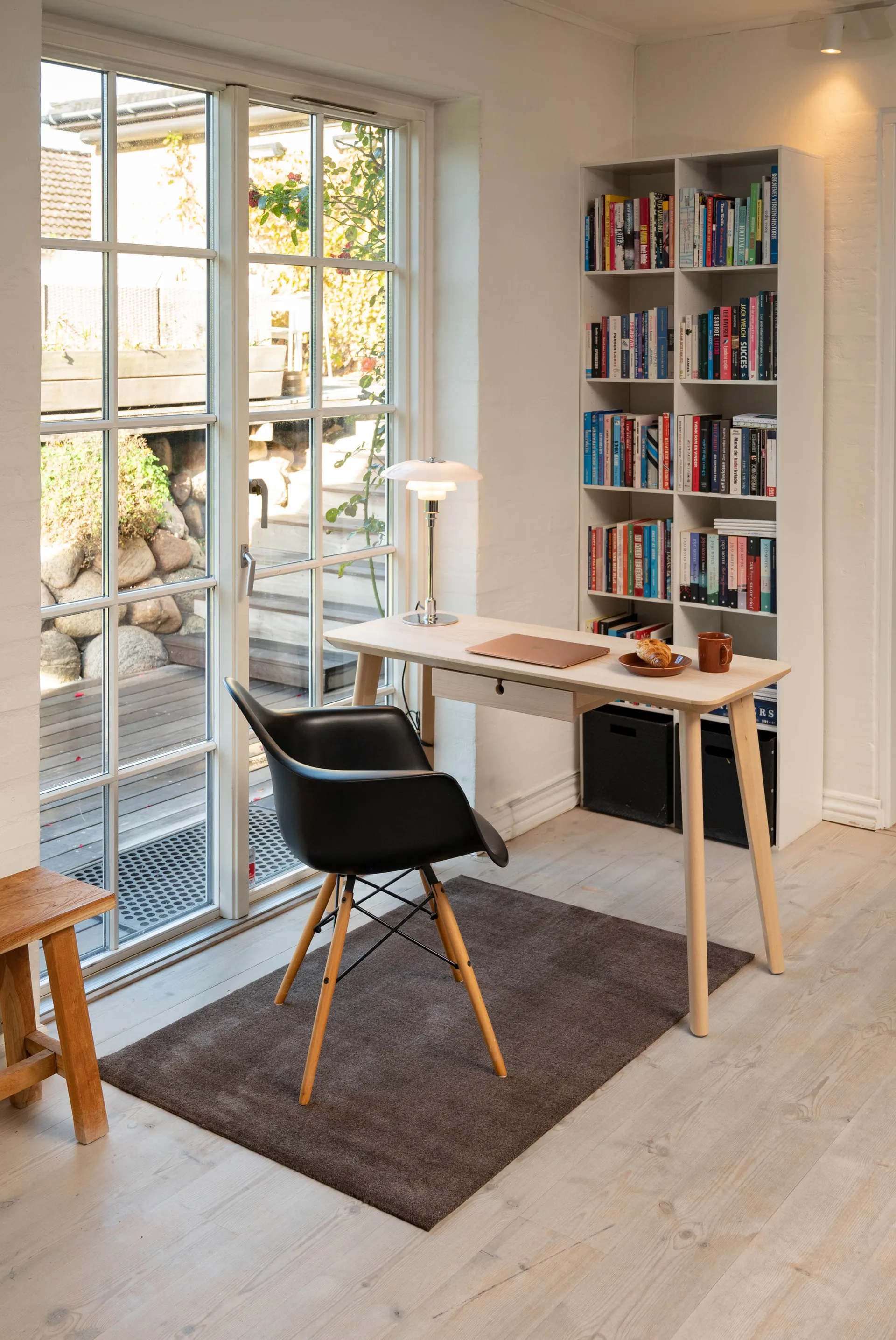 Unicolor ホールウェイラグ, Brown. 90x130 cm tica copenhagen