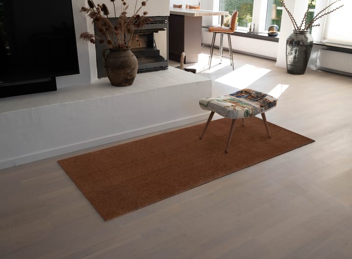 Unicolor ホールウェイラグ, Cognac, 90x200 cm tica copenhagen