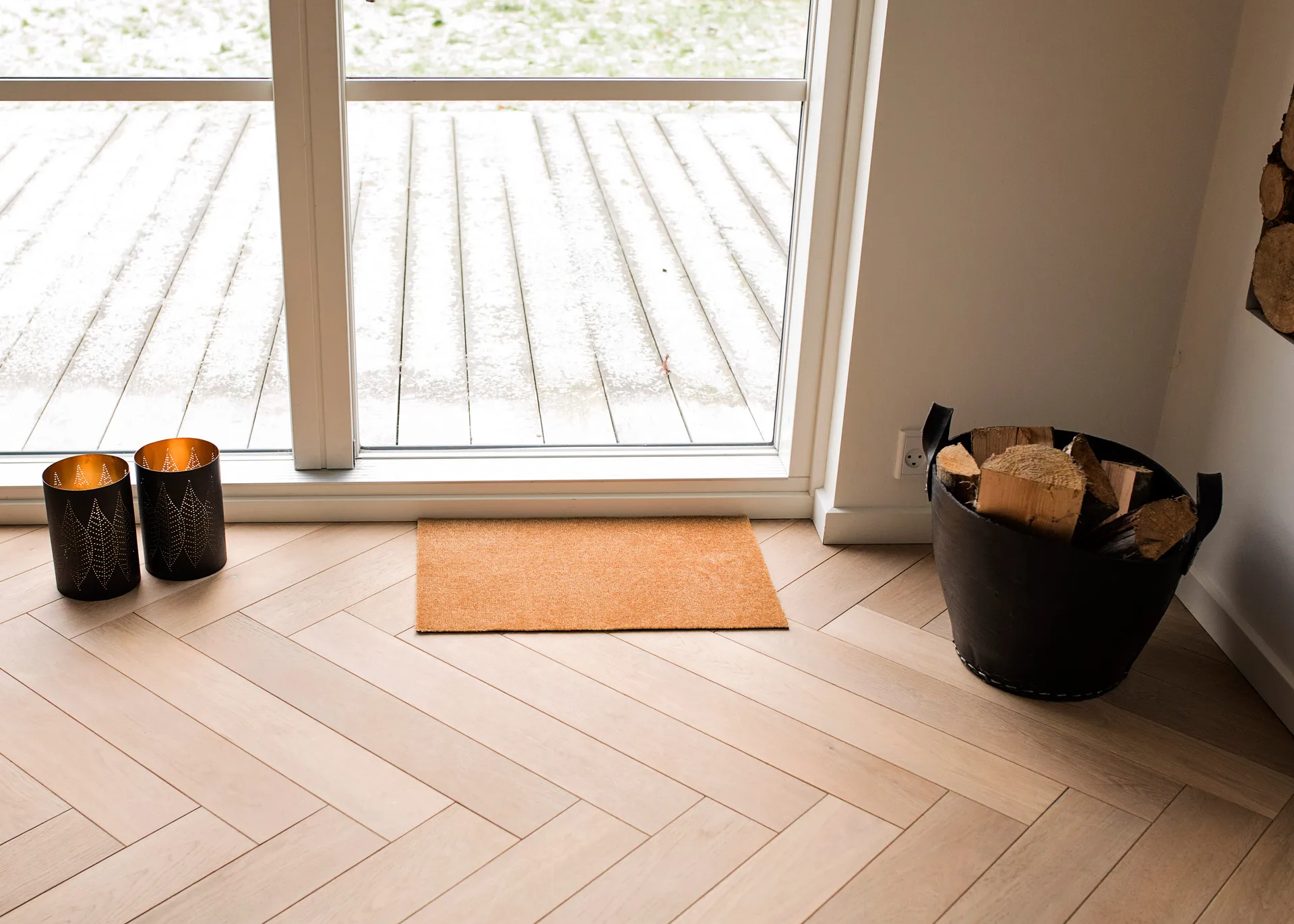 Unicolor ドアマット, Dijon. 40x60 cm tica copenhagen