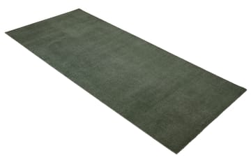 Unicolor ホールウェイラグ - Dusty green. 90x200 cm - tica copenhagen
