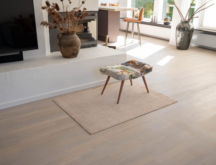Unicolor ホールウェイラグ, Ivory. 90x130 cm tica copenhagen