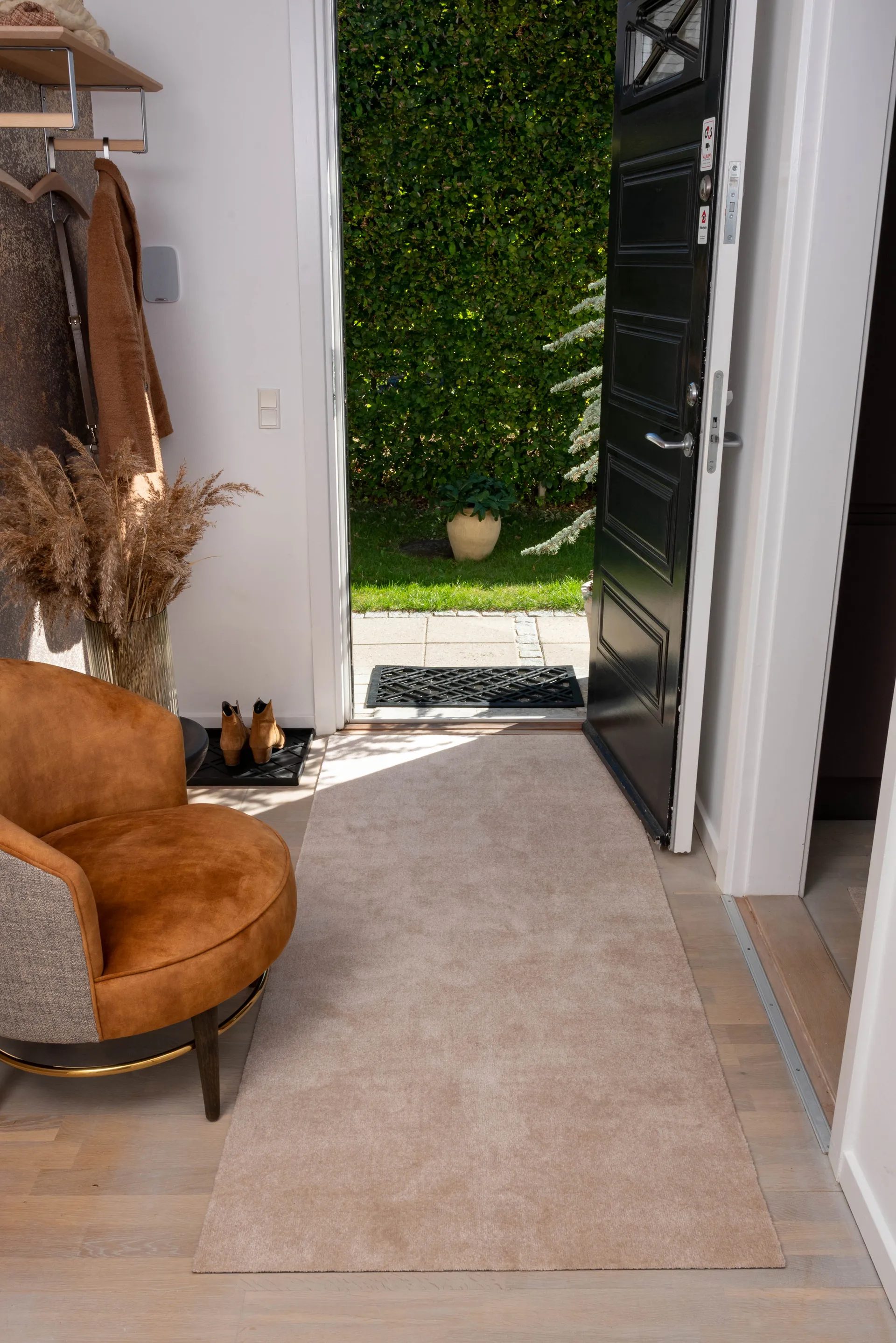 Unicolor ホールウェイラグ, Ivory. 90x200 cm tica copenhagen