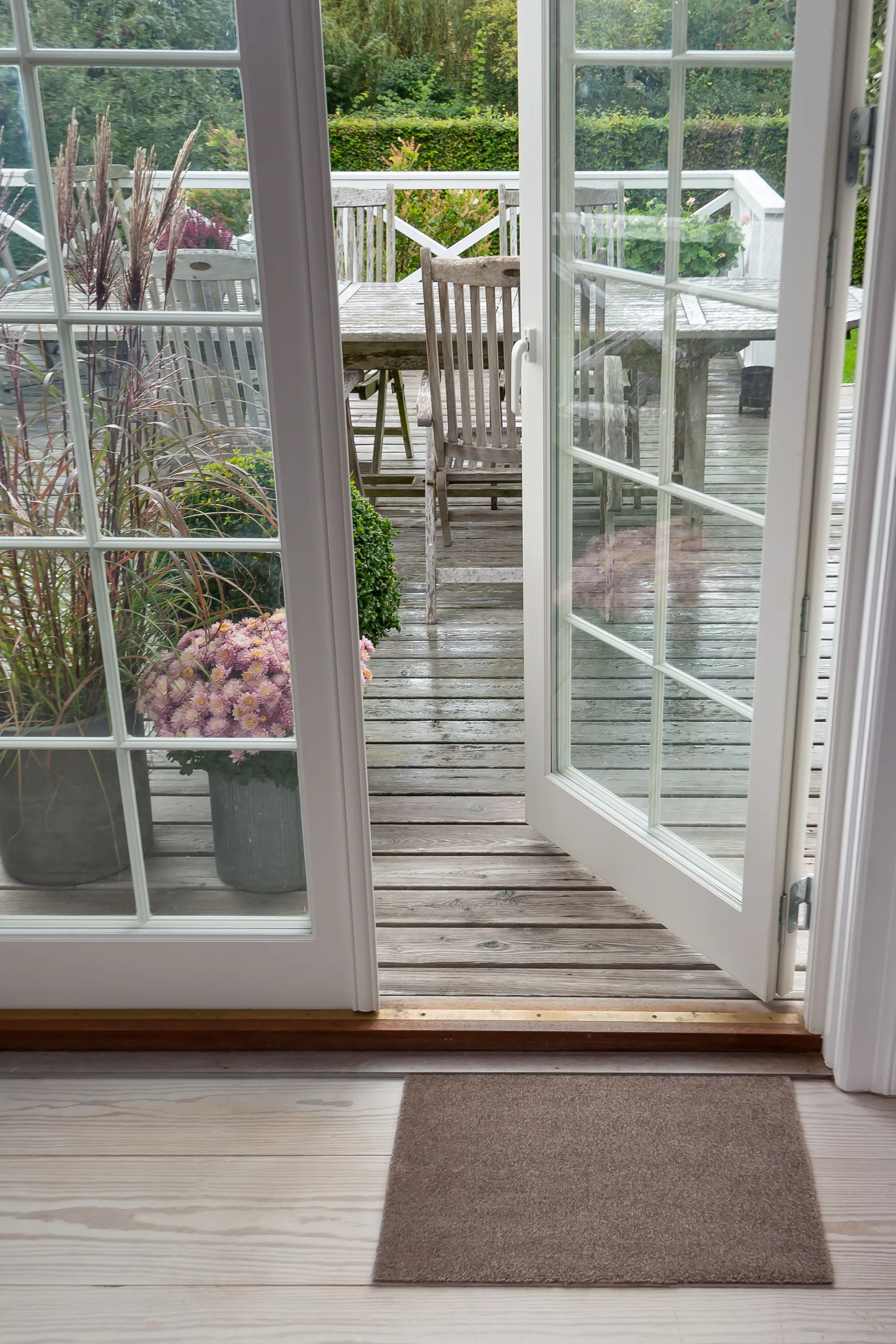 Unicolor ドアマット, Sand. 40x60 cm tica copenhagen