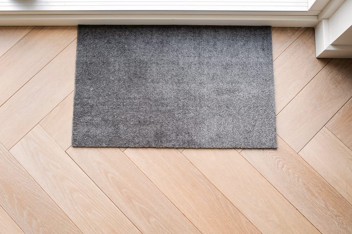 Unicolor ドアマット, Steel grey. 40x60 cm tica copenhagen
