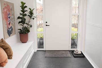 Unicolor ドアマット - Steel grey. 60x90 cm - tica copenhagen