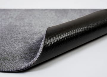 Unicolor ホールウェイラグ - Steel grey. 67x120 cm - tica copenhagen