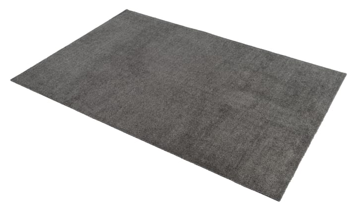 Unicolor ホールウェイラグ - Steel grey. 90x130 cm - tica copenhagen