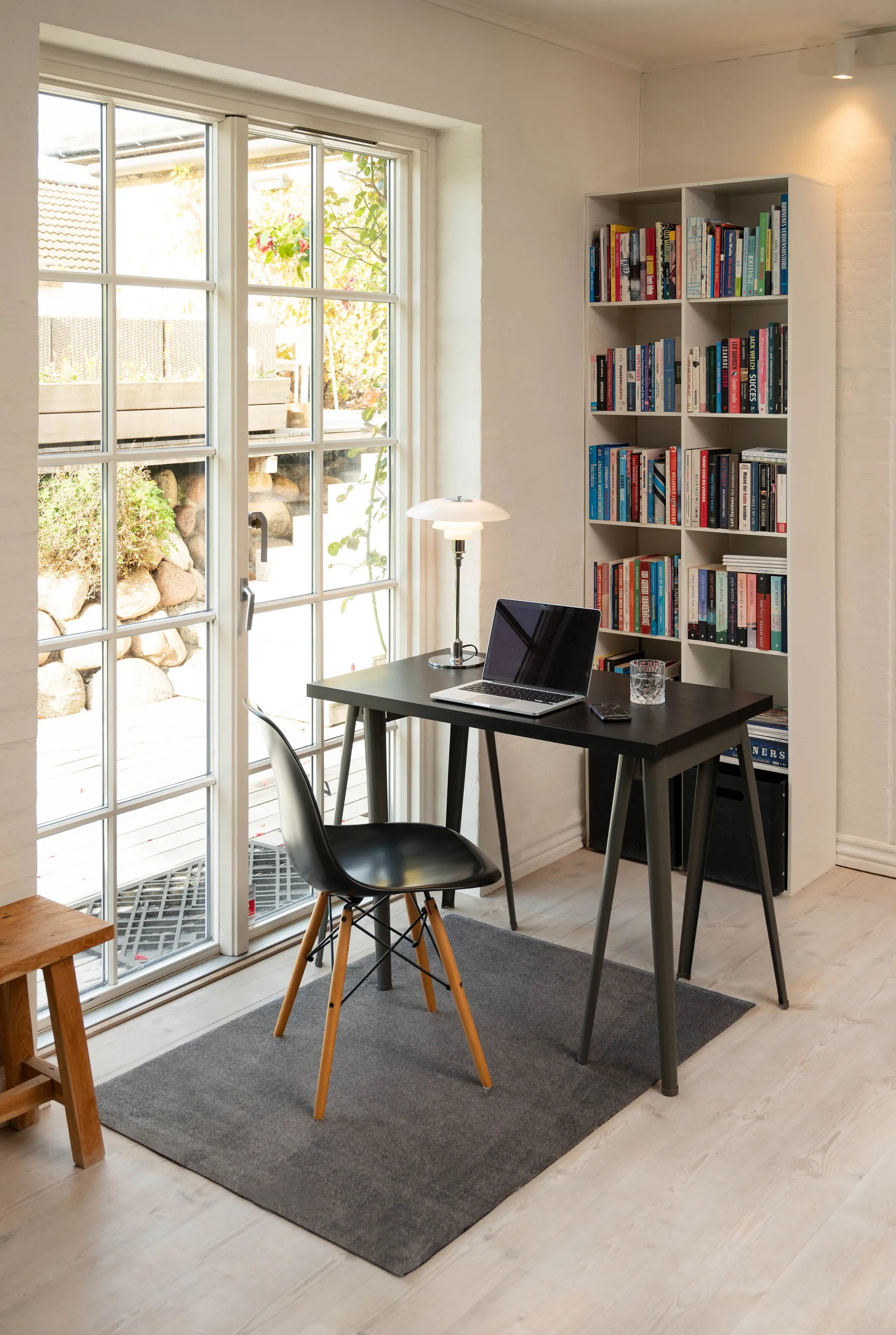 Unicolor ホールウェイラグ, Steel grey. 90x130 cm tica copenhagen