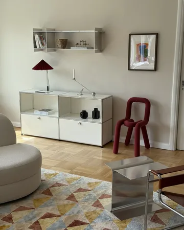 Ark ウォールシェルフ - Aluminium - Tinted