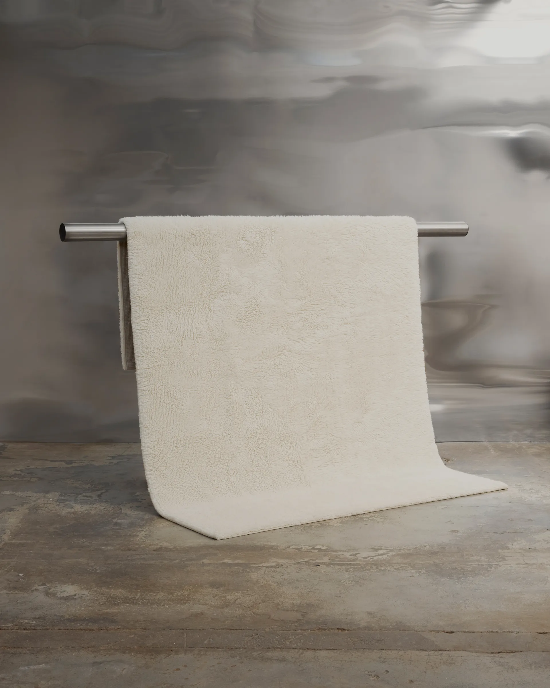 Bergius ウールカーペット 250x350 cm, Offwhite Tinted